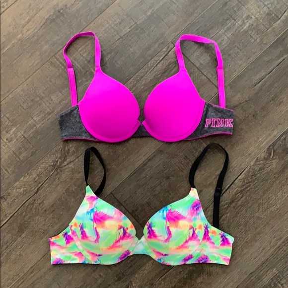 PINK Victoria's Secret Other - Two VS Pink Wear Everywhere Bras